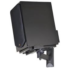 Videosecu One Pair Of Side Clamping Bookshelf Speaker Mounting Bracket With Swivel And Tilt For Large Surrou Sound Speaker Bookshelf Speakers Mounting Brackets