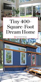 You may insist on having more than one. Full One Bedroom Tiny House Layout 400 Square Feet Apartment Therapy