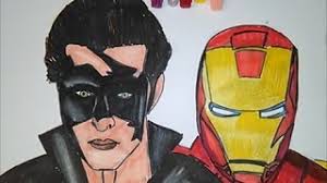 These coloring sheets will help children differentiate between the concepts of coloring pages of wonder woman are a great way to introduce children to a positive role model as well as a superhero to many. Krrish Vs Iron Man Coloring Page Krish Movie Superhero Coloring For Kids Youtube