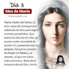 🌹 (Día 3) Mayo, mes de María