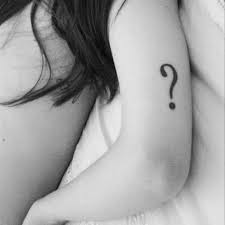 Check spelling or type a new query. Tricep Tattoo Of A Question Mark On Jessica