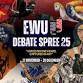 EWU Debate SPREE 2025 event image