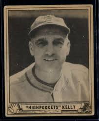1940 Play Ball #142 George High Pockets Kelly VG+ LOOK!