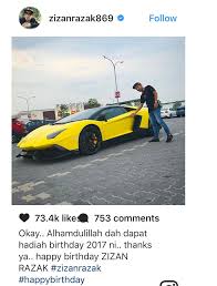 Dengar2 kereta ni ada digunakan dalam filem polis evo 3. 9 Selebriti Terkenal Malaysia Yang Sakan Bergaya Dengan Kereta Mewah Khalifah Media