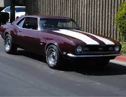 Image result for Cordovan Maroon 1968 Camaro