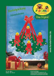 Tonkarton in allen erforderlichen farben um die dargestellten motive beidseitig fertig basteln zu können. Zu Weihnachten Basteln Mit Vorlagen Von Fischer Fensterbilder