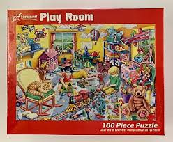 Another approach would be to use things kids are familiar with from school. Play Room Kids Puzzle
