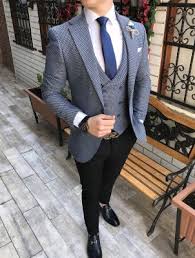 Terziademaltun Italyan Stil Erkek Ceket Yelek Pantolon Kombin Takim Elbise T2244 Takim Elbise Pantolon Blazer Ceket