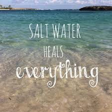 Sweat, tears or the sea. Salt Water Quotes Quotesgram