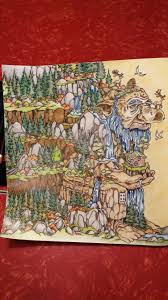 Mythomorphia The Old Man Of The Mountain Derwent Color Soft Pencils By Mcm Coloring Book Art Animorphia Coloring Book Angel Coloring Pages