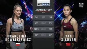 We did not find results for: Karolina Kowalkiewicz Vs Yan Xiaonan Fight Highlights Youtube