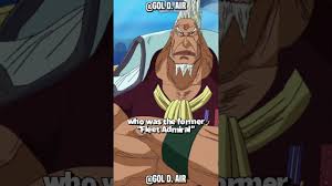 This Former Fleet Admiral is on the level of Garp and Sengoku? | One Piece  #shorts - YouTube