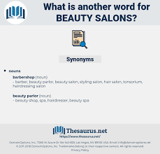 Synonyms For Beauty Salons Thesaurus Net