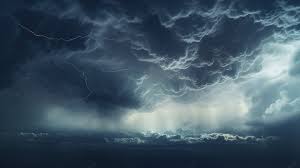 Fundo Textura Etérea Um Céu Escuro Com Nuvens De Tempestade Ameaçadoras  Fundo, Céu Tempestuoso, Nuvens Escuras, Dia Nublado Imagem de plano de  fundo para download gratuito