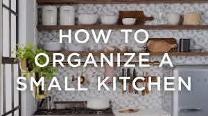 14 easy ways to organize small stuff in the kitchen when it comes to kitchen organization, don't sweat the small stuff. How To Organize A Small Kitchen Youtube