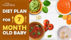 7 Months Old Baby Food Chart Along With Recipes