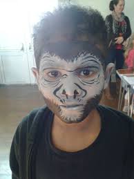 Mr Gorilla Face Painting Halloween Diy Costumes Kids Animal Masks For Kids