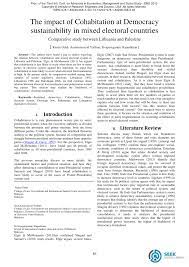 Democracy in malaysia malaysia is a federation of 13 states which is operating within a constitutional monarchy under the westminster parliamentary system and also known as a representative democracy. Pdf The Impact Of Cohabitation At Democracy Sustainability In Mixed Electoral Countries Comparative Study Between Lithuania And Palestine