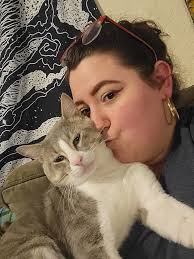 Lost cat in Rumford, friendly and skittish