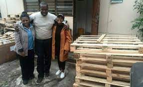 Wooden garden furniture assembled manufactured. Enactus Ukzn Rehabilitating Offenders And Saving The Environment Enactus Ukzn Rehabilitating Offenders And Saving The Environment From Left Mam Rose Of Airspring Supply Mr Siyabonga Ntuli And Ms Zusiphe Nako Every Day Ordinary Wooden