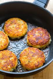 Cheesy Mashed Potato Pancakes Recipe Video Natashaskitchen Com