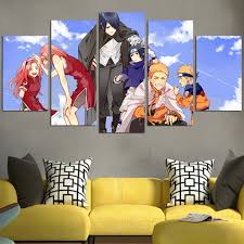 Naruto And Sakura And Sasuke Wall Art Canvas Canvas Wall Art Art Wall Art