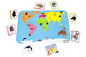 We have a stunning next, we put the continents back on the puzzle and matched the montessori continents printables with the continents on the map, just like in the picture below. Montessori Continent Map Work