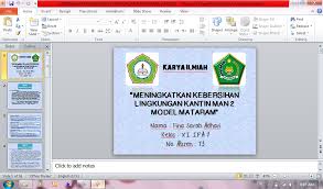 Template poster penelitian/karya ilmiah itb. Bahasa Indonesia Contoh Karya Ilmiah Meningkatkan Kebersihan Lingkungan Kantin Man 2 Model Mataram Creatifina