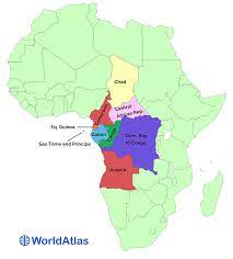 Central africa, region of africa that straddles the equator and is drained largely by the congo river system. Middle African Countries Worldatlas