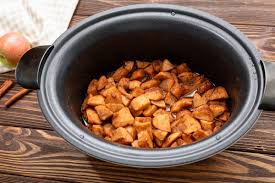 Apple butter contains no butter but is very similar to apple sauce in that apples are cooked down with sugar and spices. Slow Cooker Apple Butter Recipe Easy Recipes With Apples Well Plated By Erin