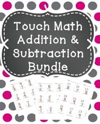 I like how touchmath breaks it all down to steps. Touch Math Worksheets Teaching Resources Teachers Pay Teachers