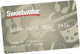 The sweetwater card allows you to get the gear you've always dreamed of today and pay over time with low monthly payments. Sweetwater Card
