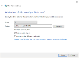 Connect To A Shared Drive Or Network Folder It Umn The People Behind The Technology
