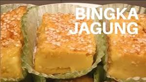 Resep brownies jagung manis kukus brownies jagung manis kukus salah satu alternatif cake bolu kukus jagung 1 buah jagung 100 mili air 100 gula 200 tepung terigu 4 butir telur 1/2 sendok makan. Bingka Jagung Traditional Corn Cake Youtube