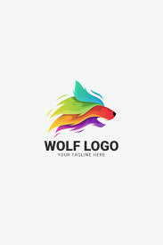 Wolf Logo Template Ad Wolf Logo Template Logo Templates Hair Logo Design Logo Dragon