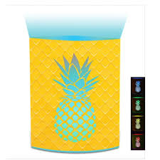 Cota Global Led Color Changing Night Light Lamp 5 On Off Switch Pineapple Walmart Com Walmart Com