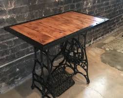 Ex 30 Years Sewing Machine Table By Ingegnericreativi On Etsy Sewing Machine Tables Antique Sewing Machine Table Sewing Table