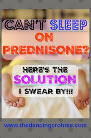 Struggle To Sleep While Taking Prednisone The Solution I Swear By The Dancing Crohnie Prednisone Polymyalgia Rheumatica Ulcerative Colitis Diet