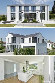 Mit Rund 248 M Wohn Und Nutzflache Im Eg Und Og Zzgl Weiteren 100 M Im Gartengeschoss Ist Haus Thomann Kubistische Architektur Style At Home Haus Bauen