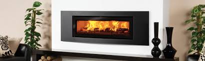 For a modern twist on traditional style, look no further than this gorgeous hearth. Contemporary Wood Burning Fireplaces Stovax Fireplaces