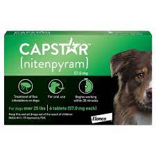 Money back guarantee100% genuine products at lowest prices. Capstar Fast Acting Oral Flea Treatment For Large Dogs 6 Doses Walmart Com Walmart Com