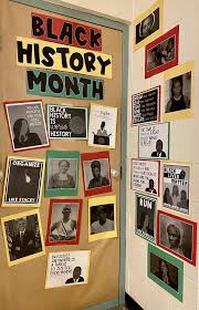 A bulletin board set for black history month, includes straight border, set of six portraits, alphabet letters and directions and suggestions. Top 15 Black History Month Bulletin Board Ideas For School 2021