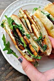 Vegan Steak Panini With Horseradish Aioli Rabbit And Wolves Recipe Vegan Steak Vegan Sandwich Tofu Steak