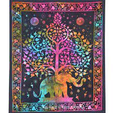 Pin On Elephant Tapestry