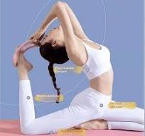 Yoga Ring for Leg Calves - Slender Leg Yoga Ring,Fitness Circle for  Pilates, Stretching & Resistance Training Blue