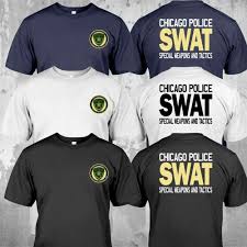New United States Chicago Police Department Swat Unit Black Navy White T Shirt Ebay Ebayfashion Police Tshirt Tshirtdesign Sheriff Security Bodyguard T