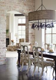 Pin By Designed W Carla Aston On Dark Table Light Chairs Dining Room Furniture Makeover Home Faux Brick Walls