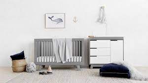 Babyletto Hudson Cot And Change Table Package Grey Nursery Furniture Baby Furniture Modern Baby Nursery
