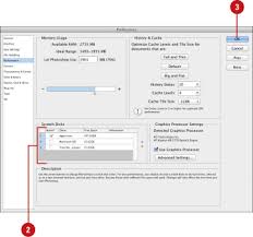 On windows, select edit > preferences > scratch disks, or press ctrl+alt. Selecting Scratch Disks Customizing The Way You Work In Adobe Photoshop Cc Informit