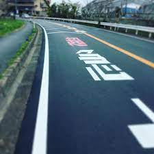 超急カーブの道路案内いうほど超とは思わへんけどこんなん初めて見た cycling サイクリング クロスバイク giant escape r3 チャリで来た ビワイチ びわいち instagram field
